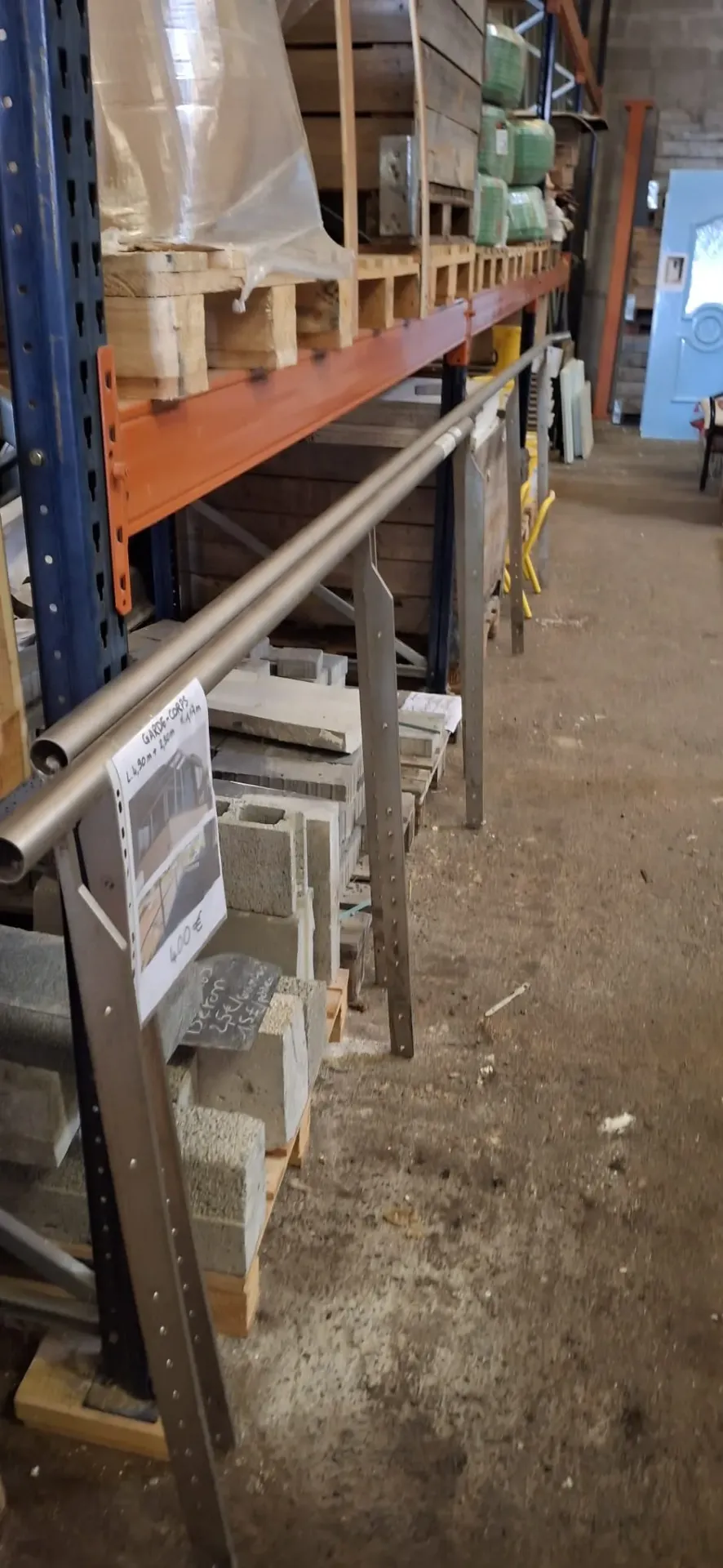 Garde-corps métallique – 7,2 ml – Vannes