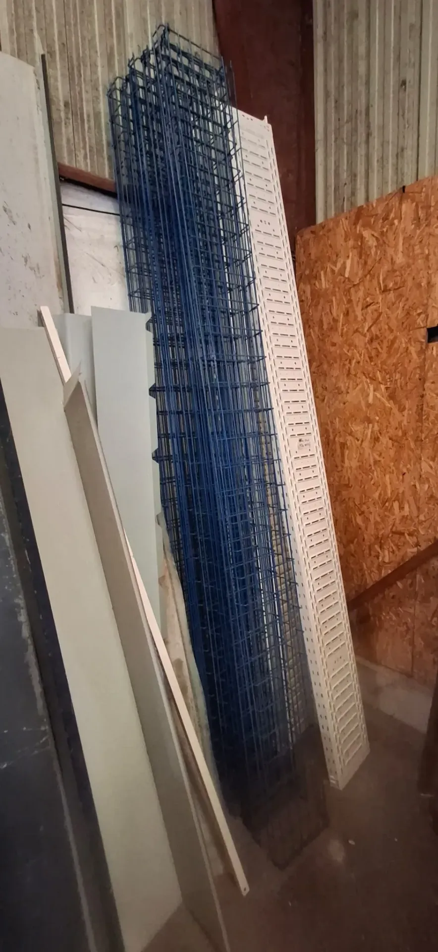 Chemins de câbles bleus – 13 unités (3 ml) – Vannes